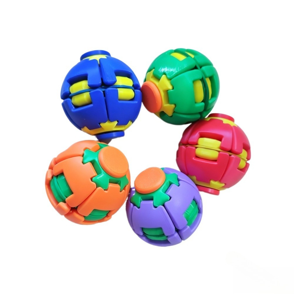 Kids' Toys - Transforming Fidget Spinner Ball Press To
