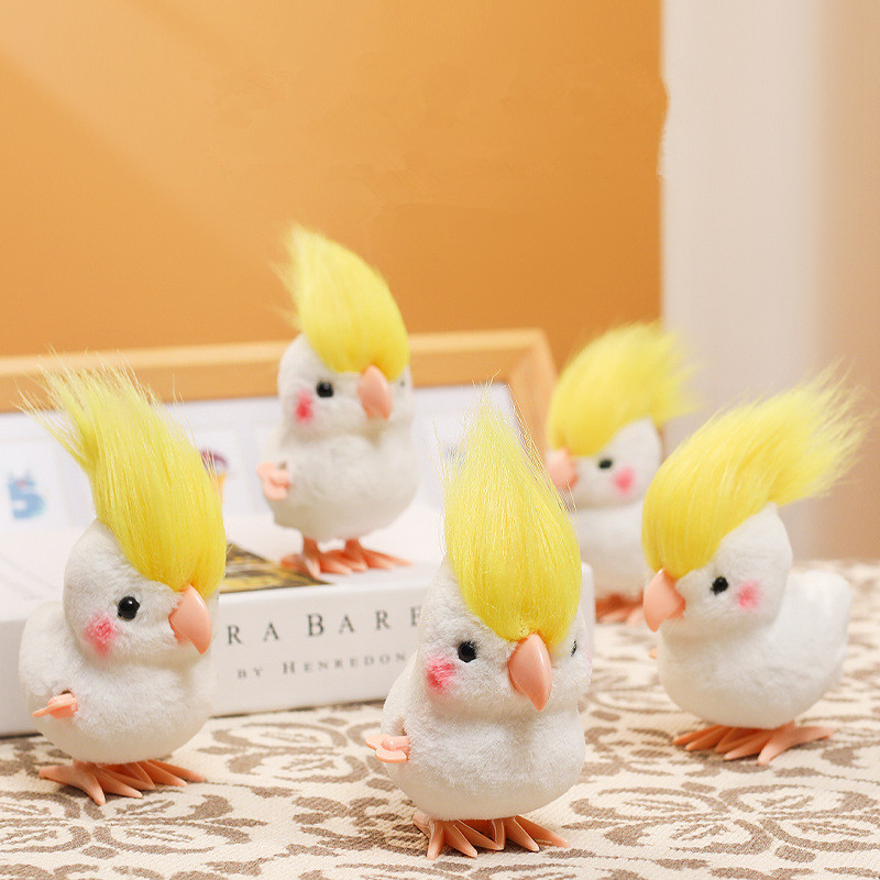 Kids' Toys - INS Kawaii Jumping Parrot Simulated Plush