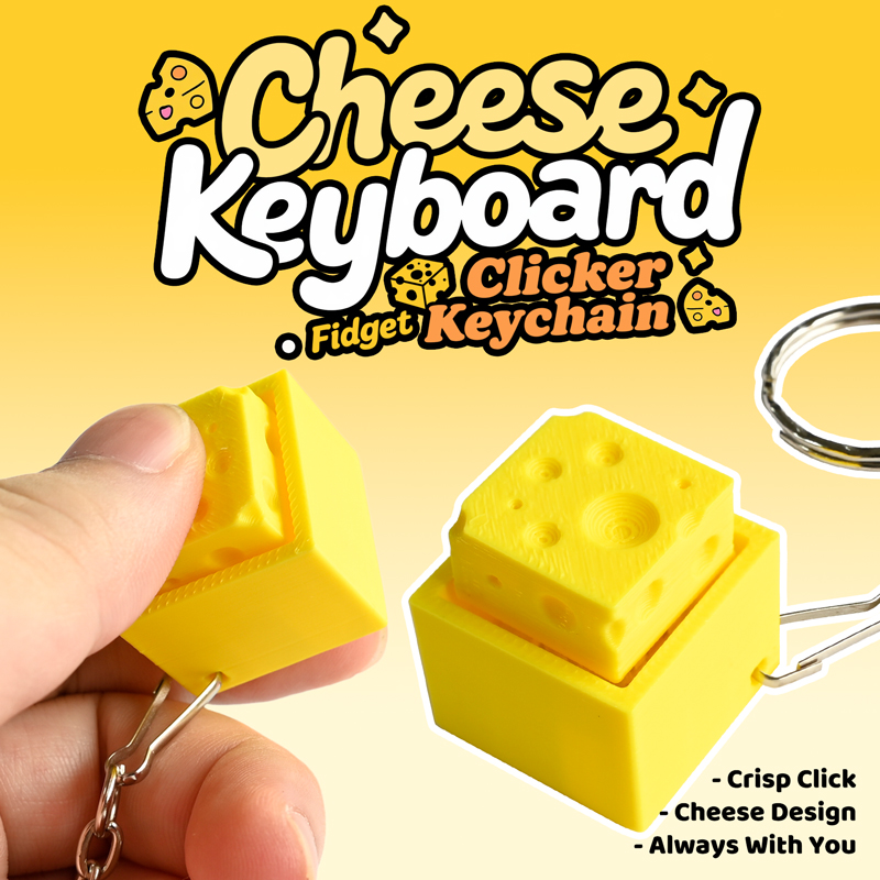 3D Printed Cheesy Key Fidget C - đánh giá và giá Kids Toys Usa