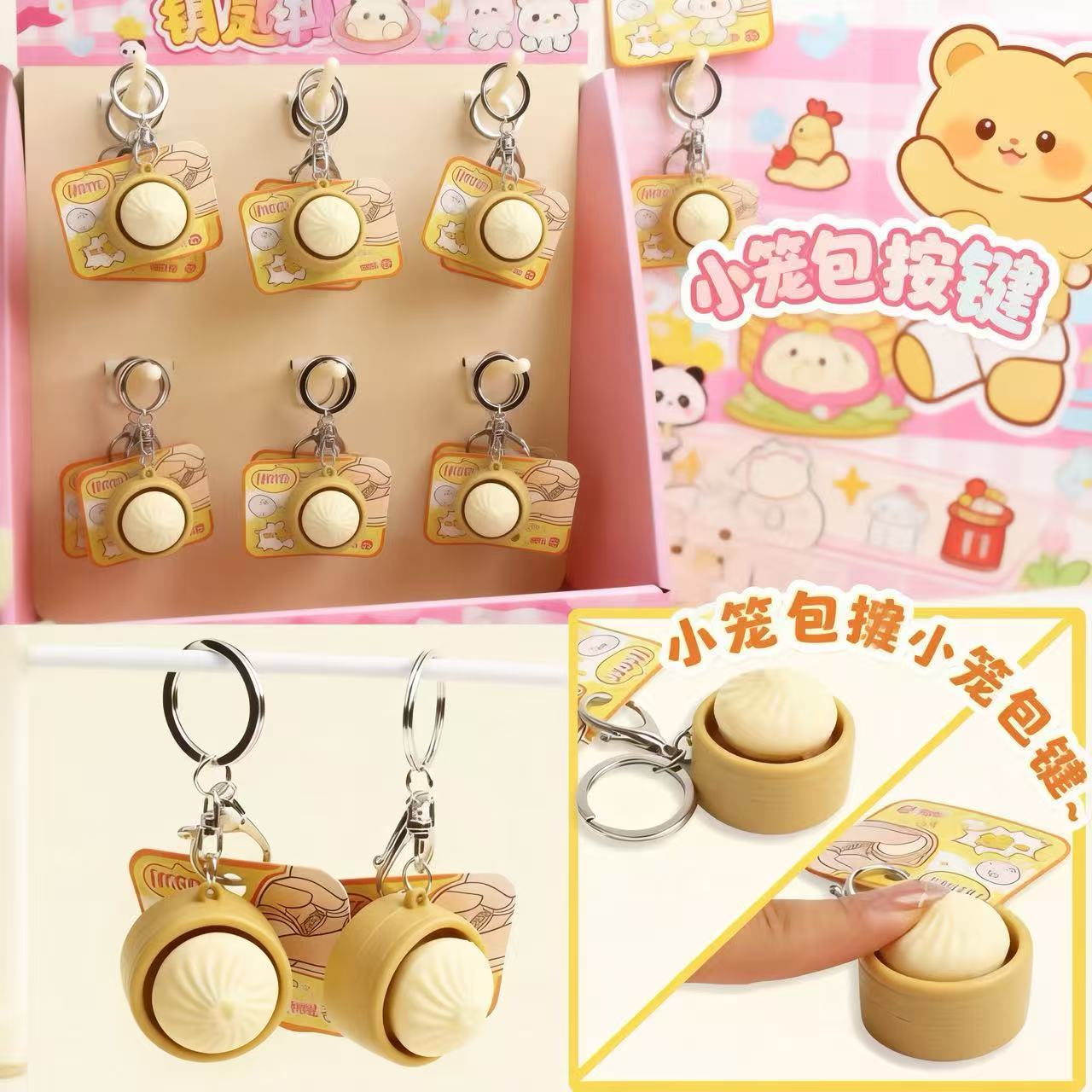 Mini Squishy Dumplings Button  - đánh giá và giá Kids Toys Usa