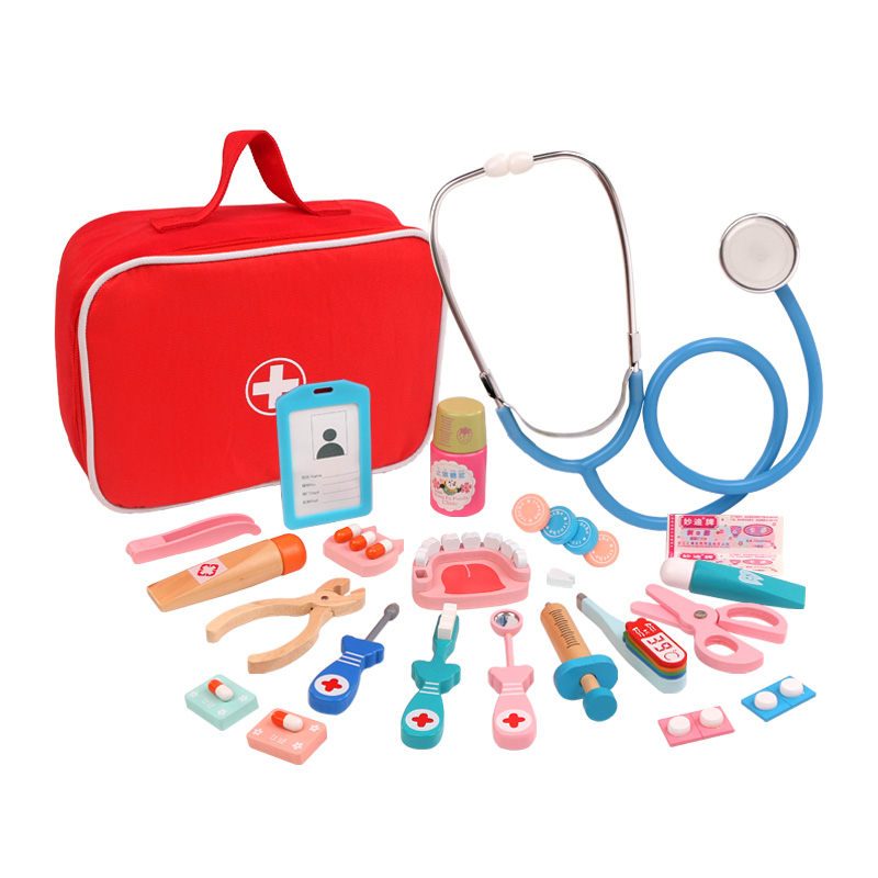 Pretend Play Doctor Toys Woode - đánh giá và giá Kids Toys Doctor Set