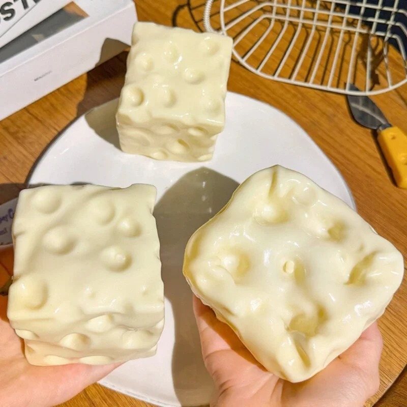 Taba Squishy Cheese Cube Stres - đánh giá và giá Kids' Toys
