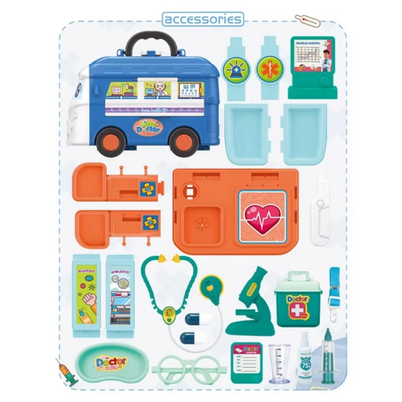 Children Pretend Simulation Pl - đánh giá và giá Kids Toys Doctor Set