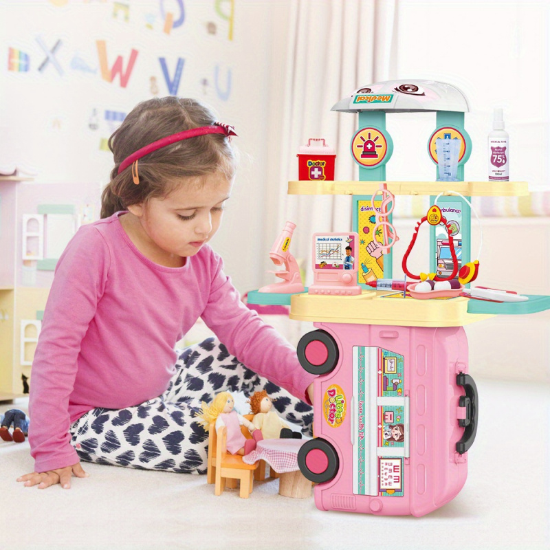 Children Pretend Simulation Pl - đánh giá và giá Kids Toys Doctor Set
