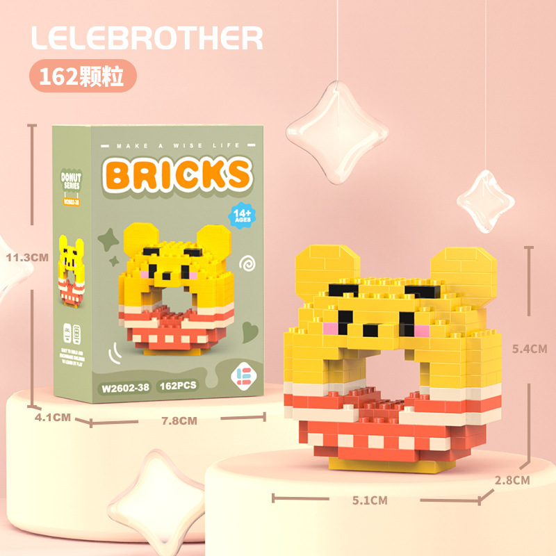 New donut image building block - đánh giá và giá Kids Toys Cartoon Images