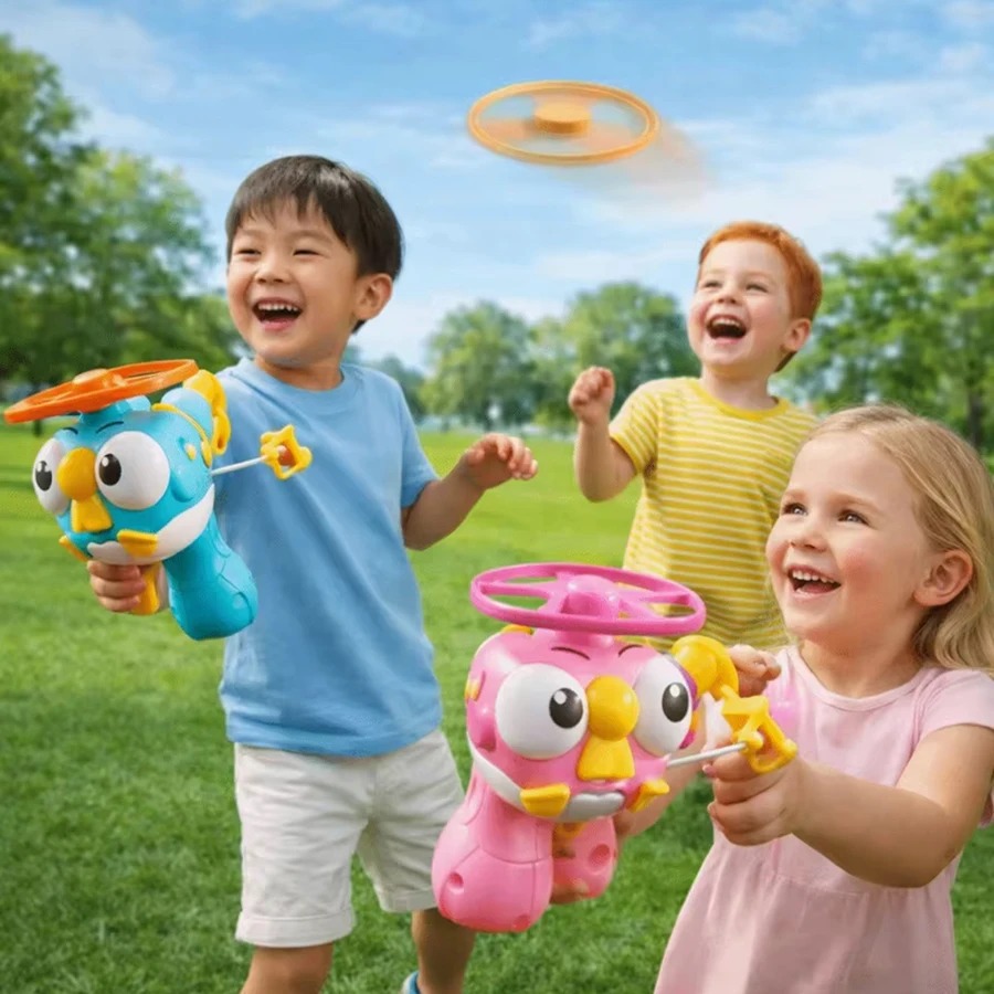 Kids Pull-Cord Bamboo-Copter U - đánh giá và giá Kids Toys Under $10