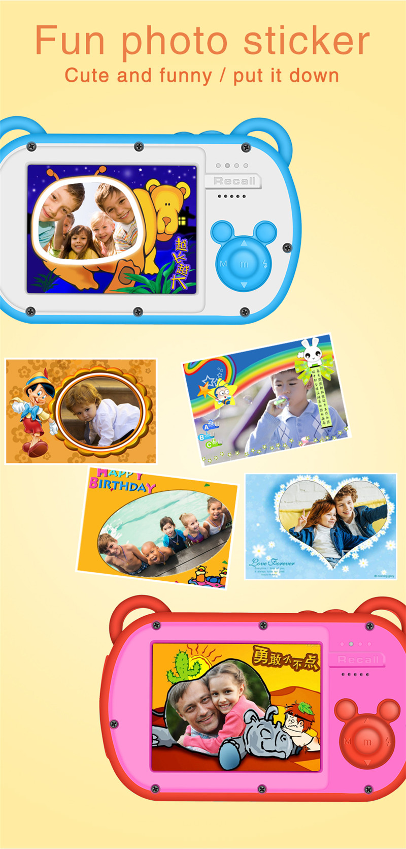 1080P Water-Proof Cartoon Cute - đánh giá và giá Kids Toys Cartoon Images