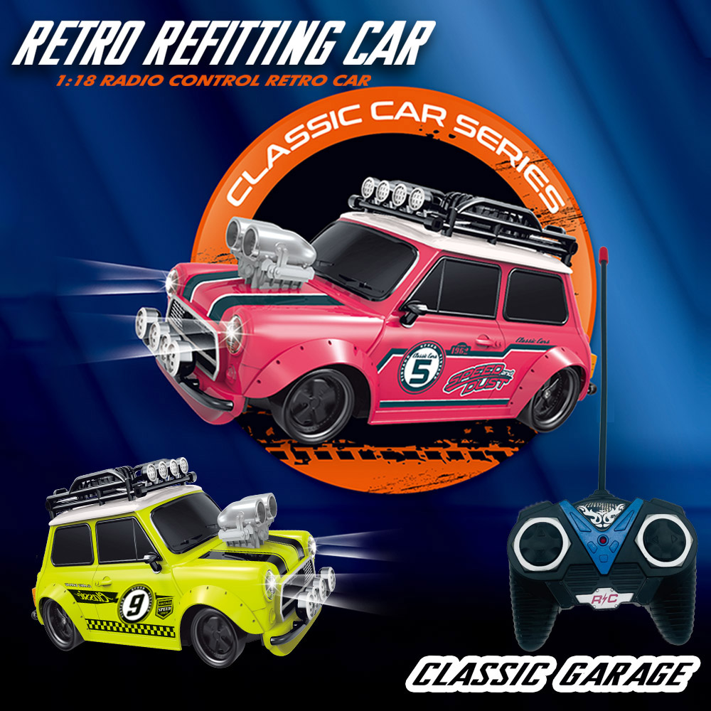 1:18 Retro Refitting MINI Car  - đánh giá và giá Kids' Toys Channel