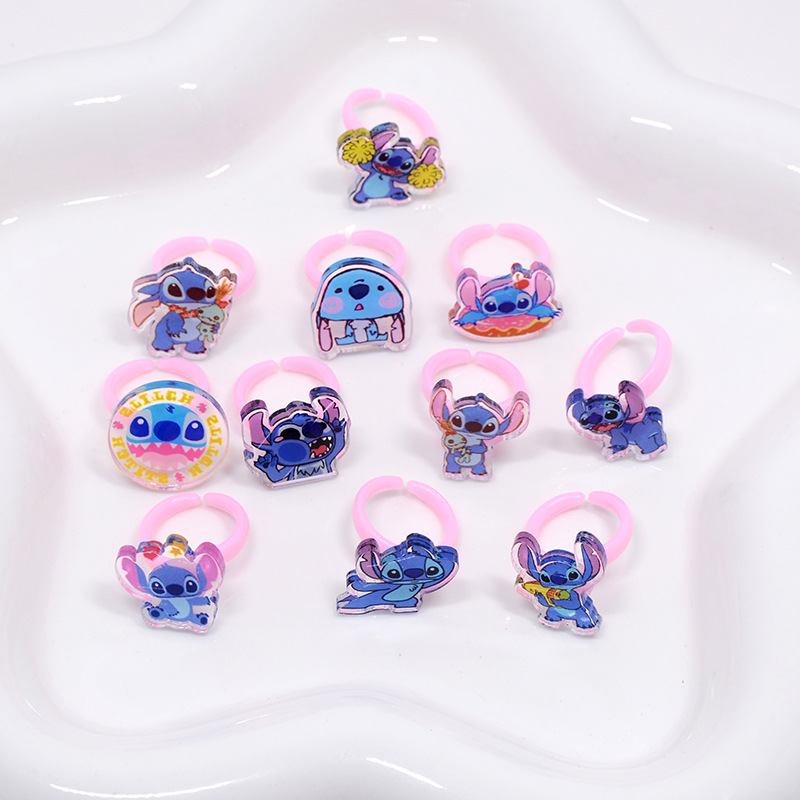 Stitch Acrylic Ring 10/20pcs K - đánh giá và giá Kids Toys Usa