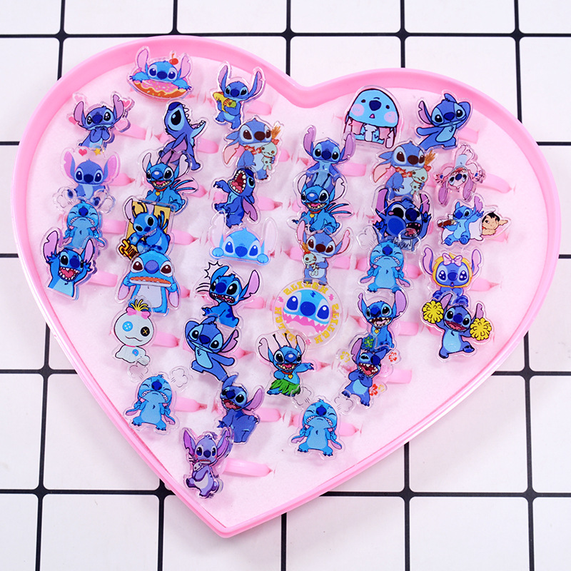 Stitch Acrylic Ring 10/20pcs K - đánh giá và giá Kids Toys Usa
