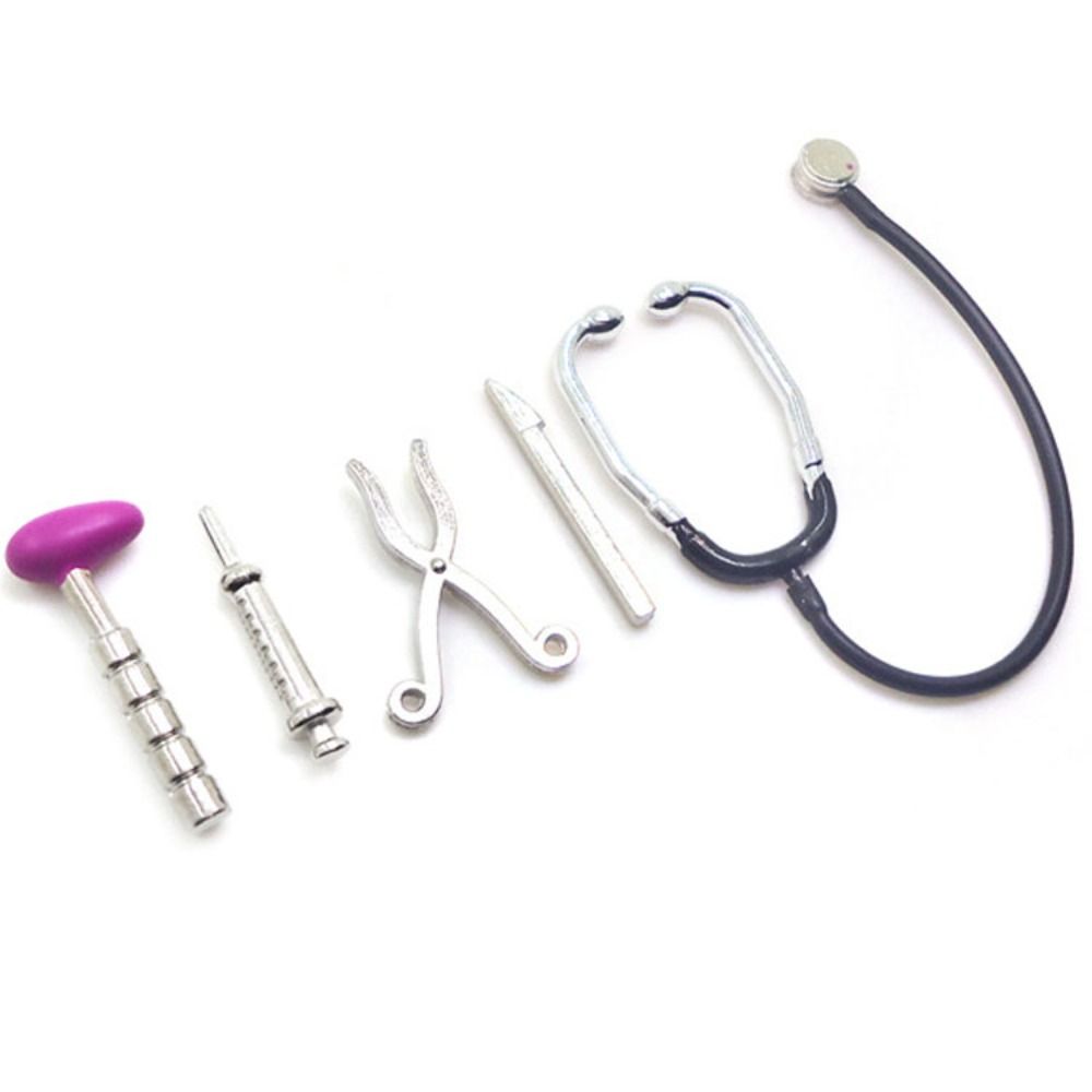 1/6 1/12 Scale Dollhouse Steth - đánh giá và giá Kids Toys Doctor Set