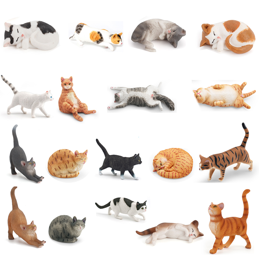 Realistic Cute Kitty Lazy Past - đánh giá và giá Kids Toys Home