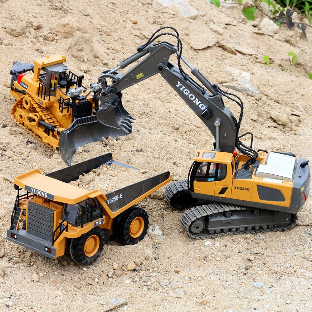 2.4G Remote Control Excavator  - đánh giá và giá Kids' Toys Channel