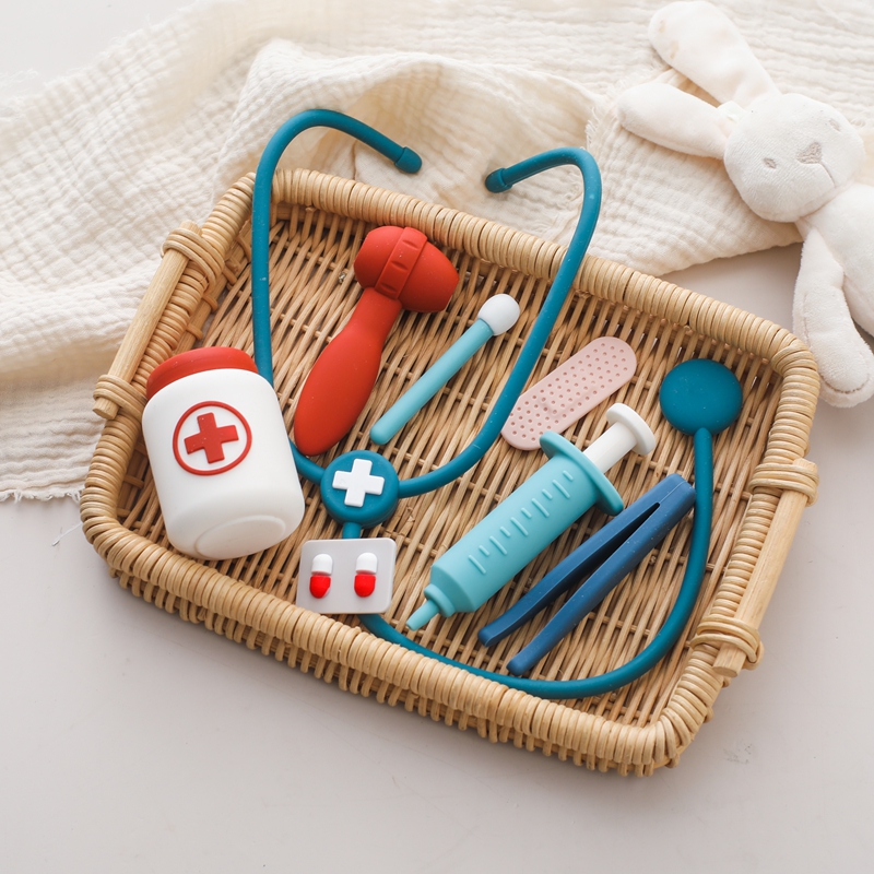 Doctor Toys Pretend Silicone P - đánh giá và giá Kids Toys Doctor Set