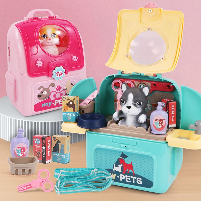 Pet Care Play Set Dog Grooming - đánh giá và giá Kids Toys Doctor Set