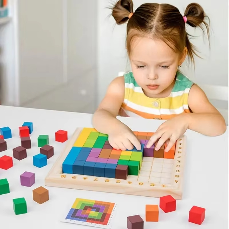 Montessori Color Counting Buil - đánh giá và giá Kids Toys Under $10