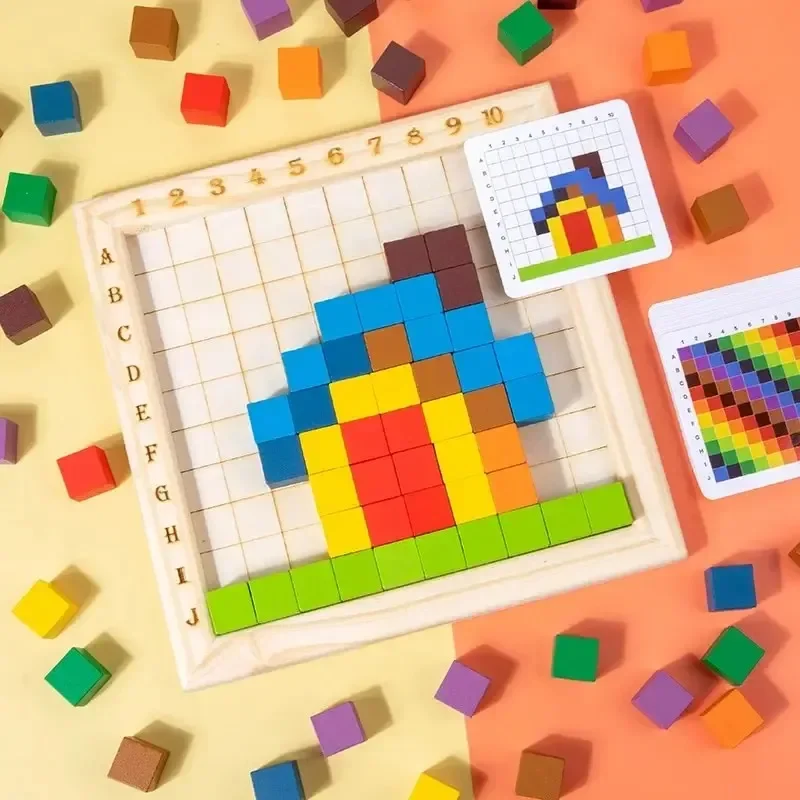 Montessori Color Counting Buil - đánh giá và giá Kids Toys Under $10