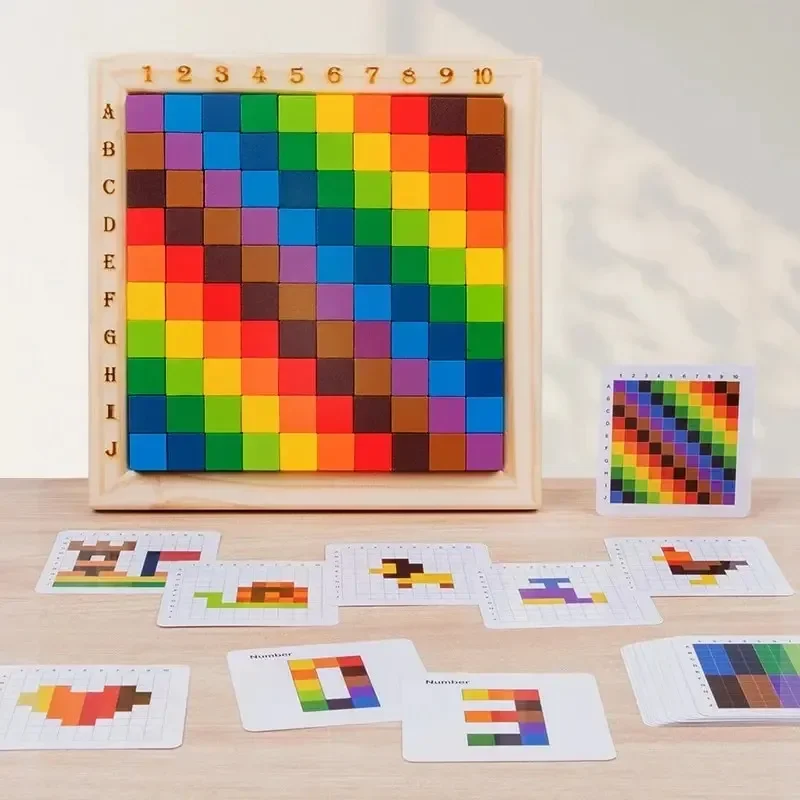 Montessori Color Counting Buil - đánh giá và giá Kids Toys Under $10