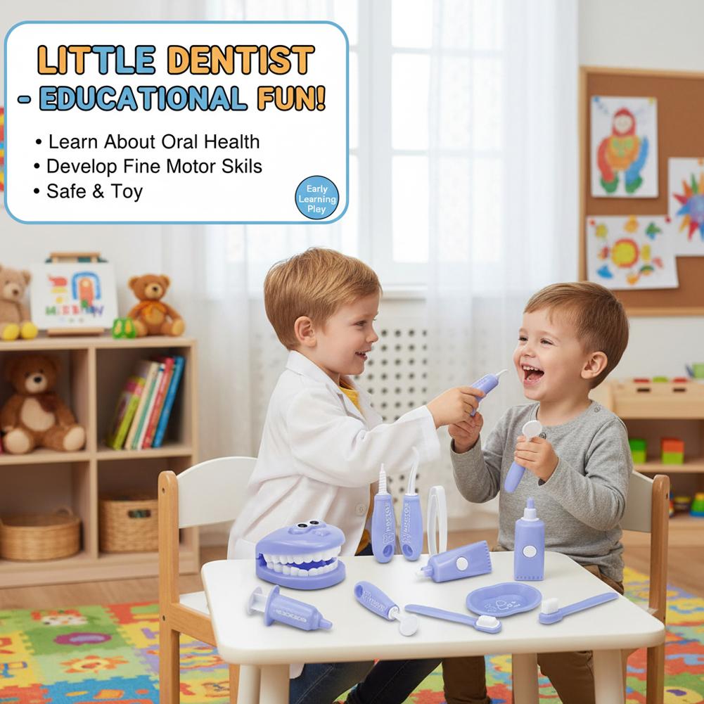 9PCS Simulation Dentist Play S - đánh giá và giá Kids Toys Doctor Set