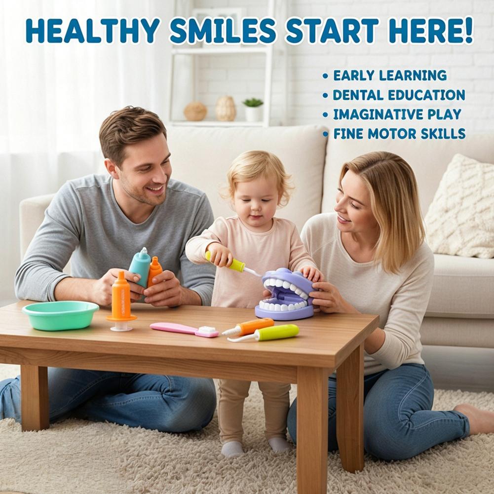 9PCS Simulation Dentist Play S - đánh giá và giá Kids Toys Doctor Set