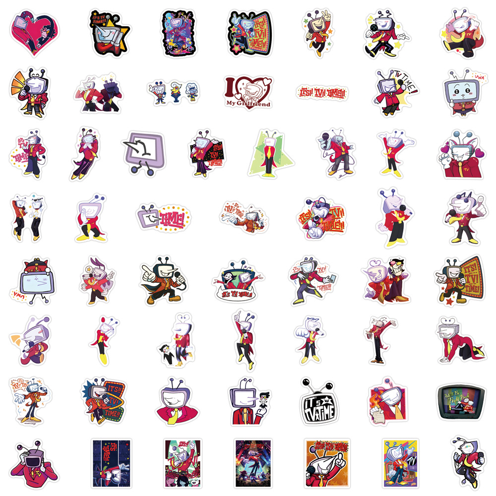 55PCS DELTARUNE Tenna Stickers - đánh giá và giá Kids Toys Cartoon Images