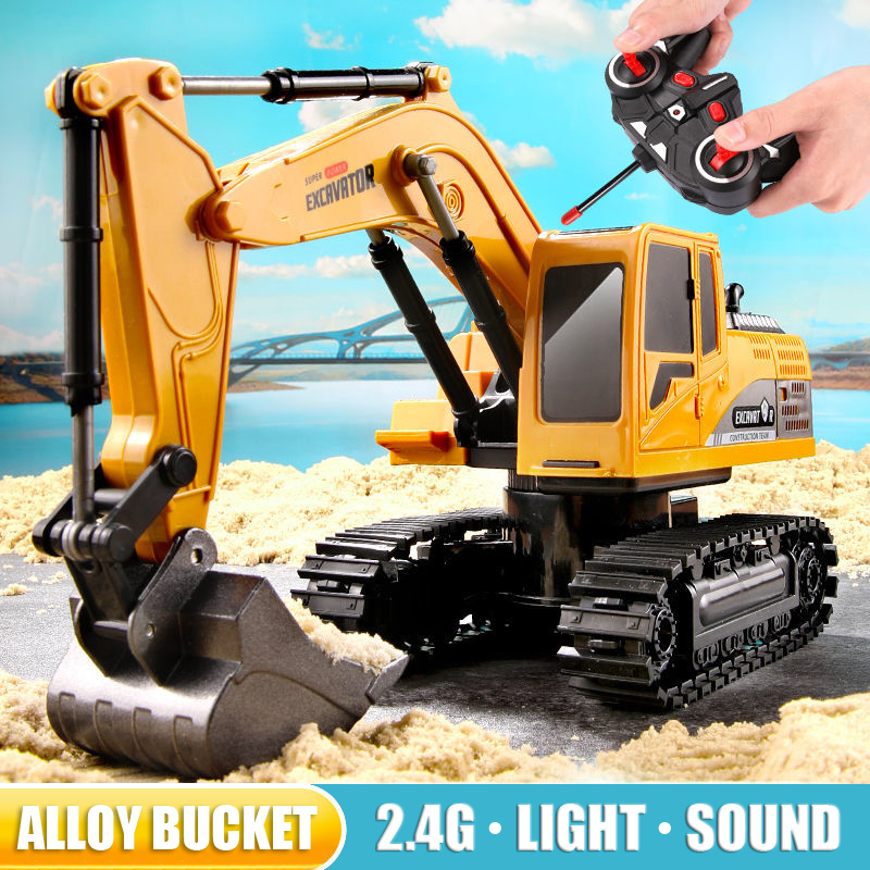 RC Excavator 2.4Ghz 6 Channel  - đánh giá và giá Kids' Toys Channel